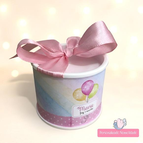 Tubolata Mini Personalizada-arca de Noé Menina-40 Unidades