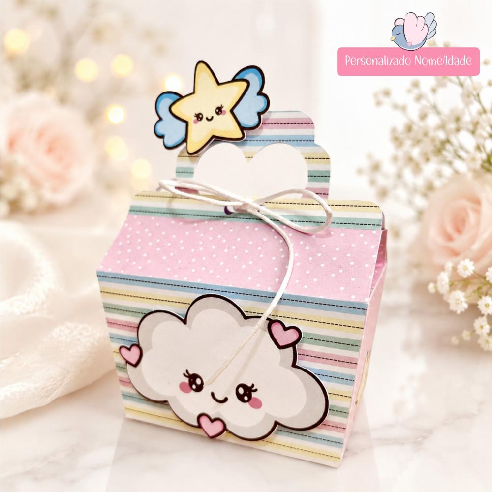 Personalizados-caixinhas-chuva de Bençãos -10 Itens