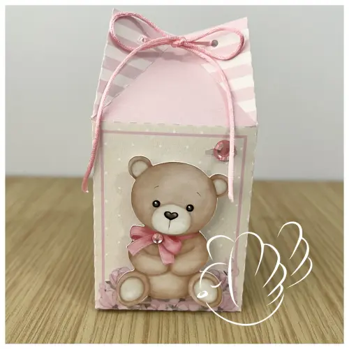 Kit Festa - Personalizado -Ursinha Rosa