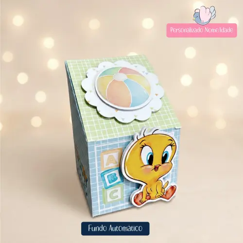 Kit Festa - Personalizado - Looney Tunes Baby Aquarela