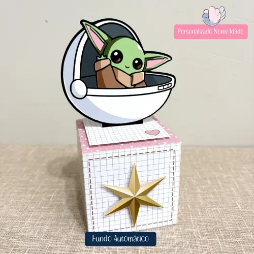 Kit Festa - Personalizado - Baby Yoda Menina