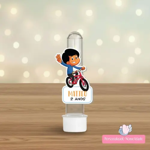 20 Apliques para Tubetes Personalizados - 3 Palavrinhas