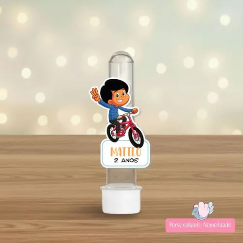 30 Apliques para Tubetes Personalizados - 3 Palavrinhas