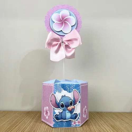 Centro de Mesa - Stitch