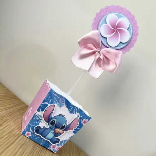 Centro de Mesa - Stitch