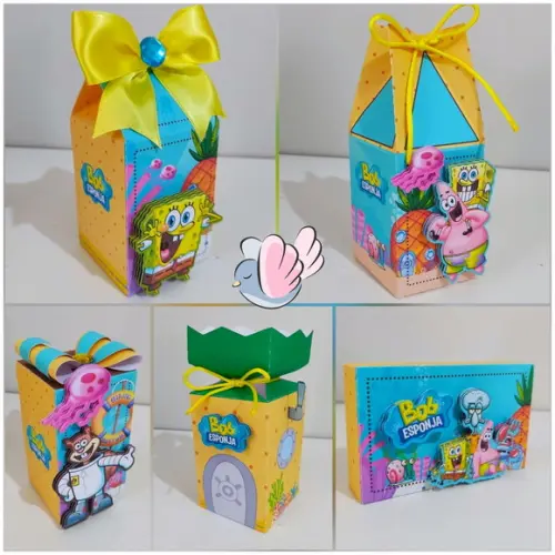 Kit Festa - Bob Esponja - 10 Itens