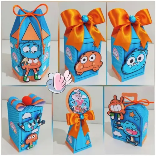 Kit Festa - o Incrivel Mundo de Gumball - 10 Itens