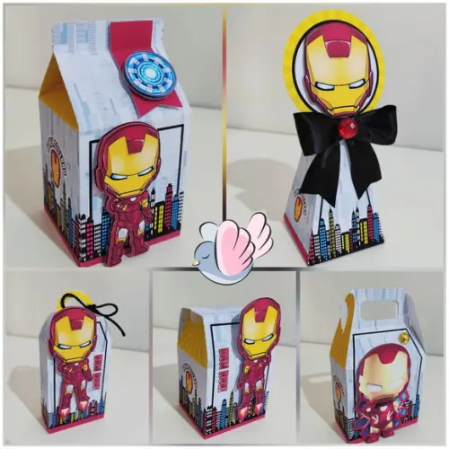 Kit Festa Homem de Ferro Baby - 10 Itens