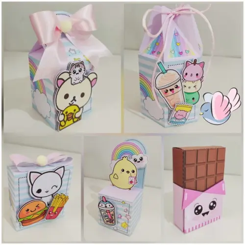 Kit Festa Kawaii - 10 Itens