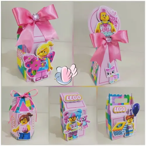 Kit Festa Lego Menina - 10 Itens