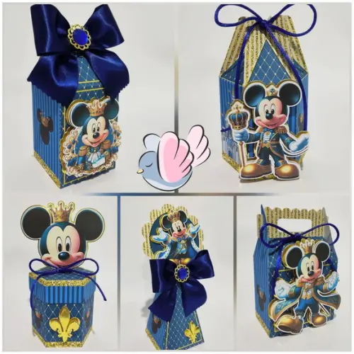 Kit Festa Mickey Realeza - 10 Itens