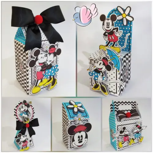 Kit Festa Mickey e Minnie - 10 Itens