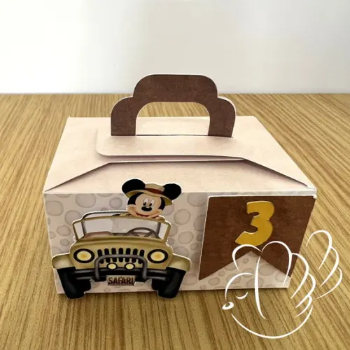 Kit Festa Mickey Safari -10 Itens