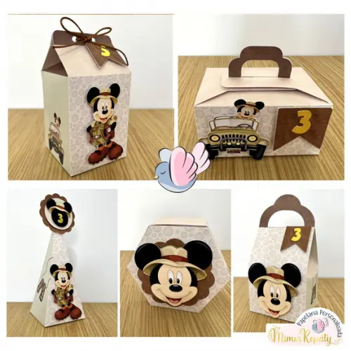 Kit Festa Mickey Safari -10 Itens