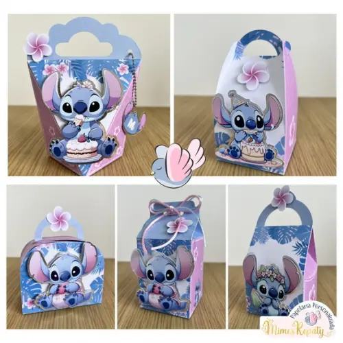Kit Festa Stitch - 10 Itens