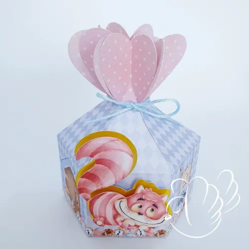 Personalizados - Caixinhas - Alice Aquarela - 10 Itens