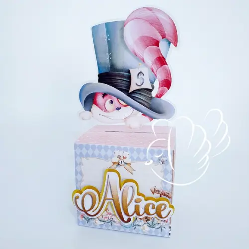 Personalizados - Caixinhas - Alice Aquarela - 10 Itens