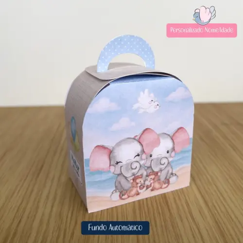 Personalizados - Caixinhas - Arca de Noé - 10 Itens