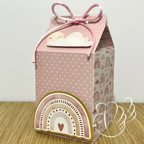 Personalizados - Caixinhas - Arco Iris Boho - 10 Itens