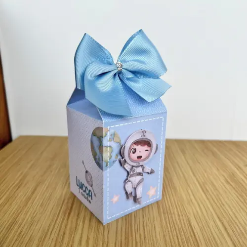 Personalizados - Caixinhas - Astronauta - 10 Itens