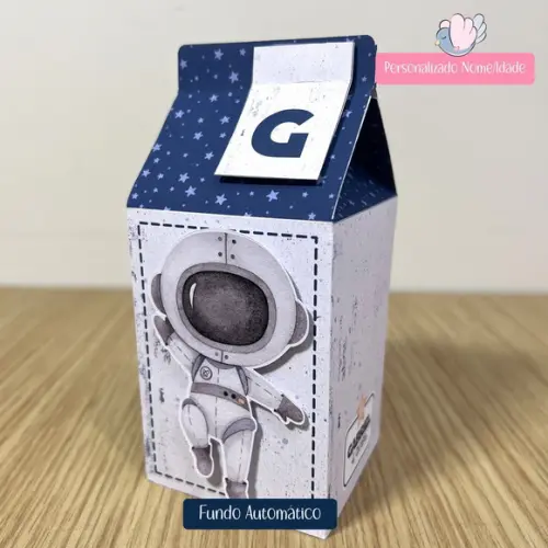 Personalizados - Caixinhas - Astronauta - 15 Itens