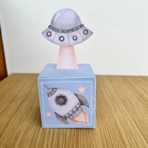 Personalizados - Caixinhas - Astronauta - 15 Itens