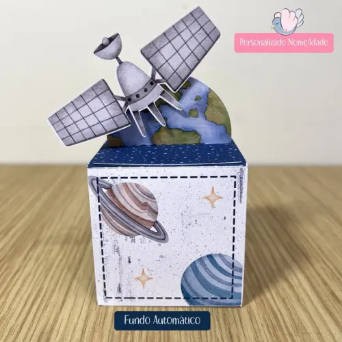 Personalizados - Caixinhas - Astronauta - 20 Itens