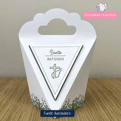Personalizados - Caixinhas - Batizado - 20 Itens