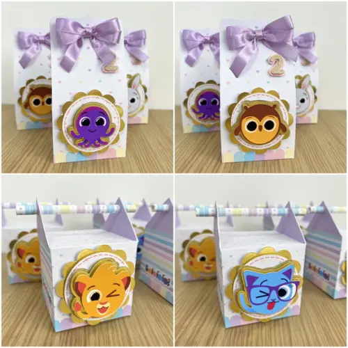 Personalizados - Caixinhas - Bolofofos - 10 Itens
