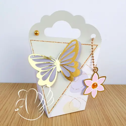 Personalizados - Caixinhas - Borboleta Candy - 10 Itens