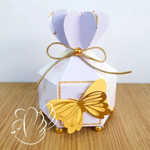 Personalizados - Caixinhas - Borboleta Candy - 10 Itens