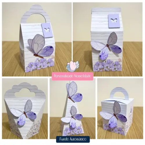 Personalizados - Caixinhas - Borboletas - 30 Itens