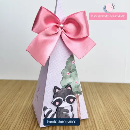 Personalizados - Caixinhas - Bosque Menina- 15 Itens