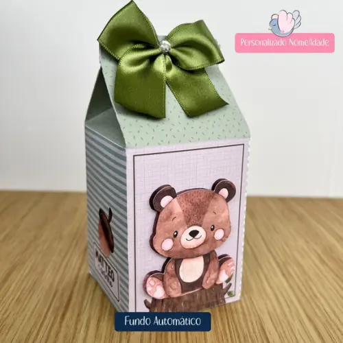 Personalizados - Caixinhas - Bosque Menino- 10 Itens