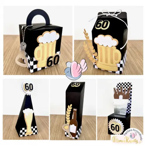 Personalizados - Caixinhas - Boteco Luxo - 10 Itens