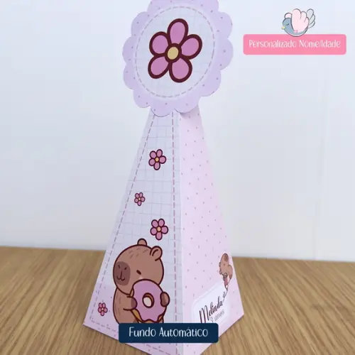 Personalizados - Caixinhas - Capivara Cute - 25 Itens
