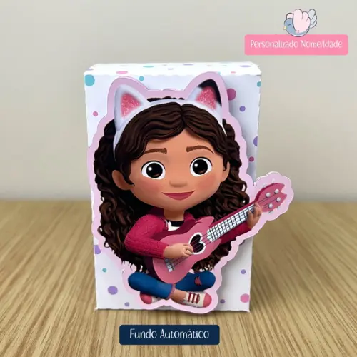 Personalizados - Caixinhas - Casa Mágica da Gabby - 40 Itens