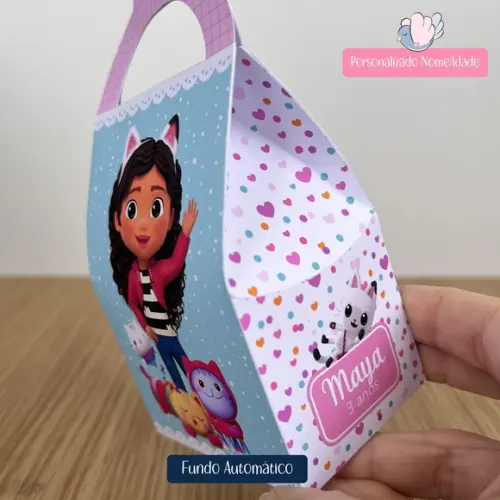 Personalizados - Caixinhas - Casa Mágica da Gabby - 40 Itens
