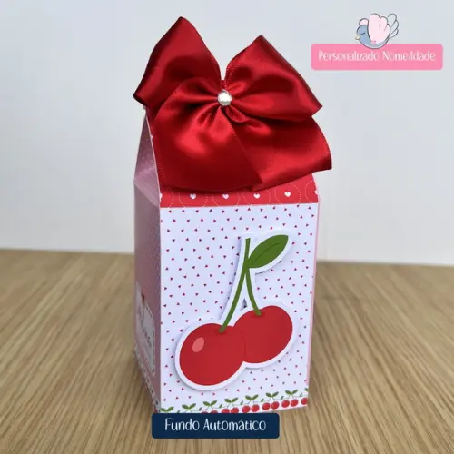 Personalizados - Caixinhas - Cerejinha - 25 Itens