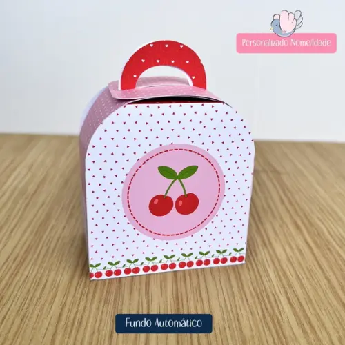 Personalizados - Caixinhas - Cerejinha - 30 Itens