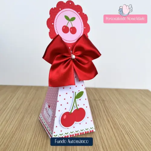 Personalizados - Caixinhas - Cerejinha - 30 Itens