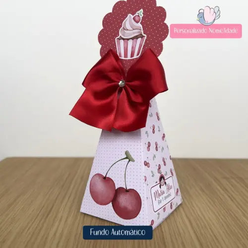 Personalizados - Caixinhas - Cerejinha do Bolo - 50 Itens