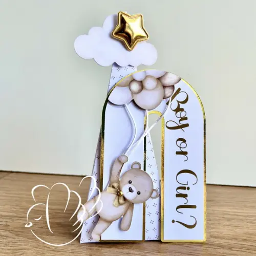 Personalizados - Caixinhas - Cha Revelação Luxo - 10 Itens