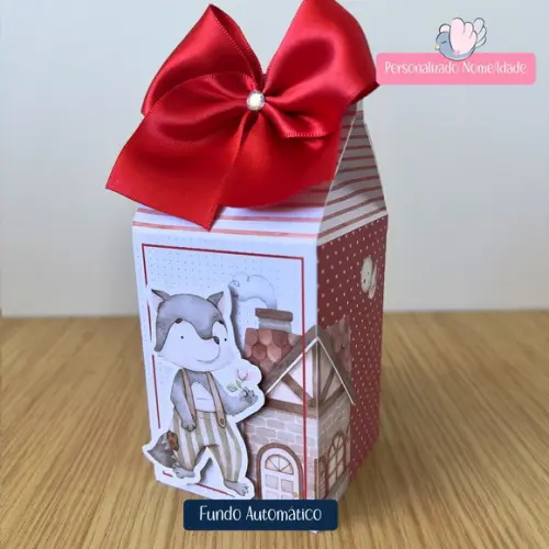 Personalizados - Caixinhas - Chapeuzinho Vermelho - 10 Itens