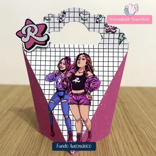 Personalizados - Caixinhas - Clube dos Rosa - 15 Itens