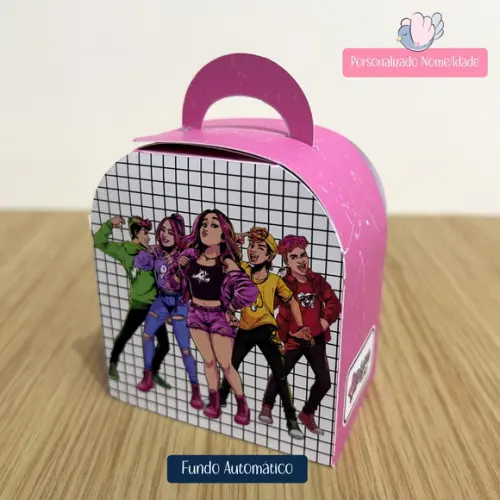 Personalizados - Caixinhas - Clube dos Rosa - 50 Itens