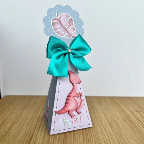 Personalizados - Caixinhas - Dino Aquarela - 10 Itens