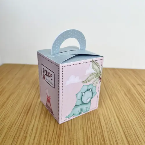 Personalizados - Caixinhas - Dino Aquarela - 15 Itens