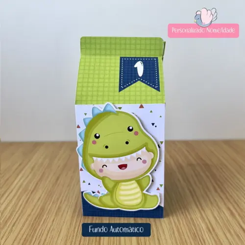 Personalizados - Caixinhas - Dino Baby - 25 Itens