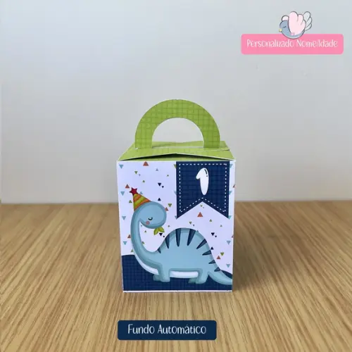Personalizados - Caixinhas - Dino Baby - 25 Itens